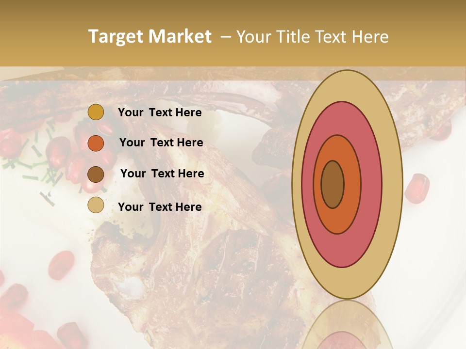 Shine Fresh Plate PowerPoint Template