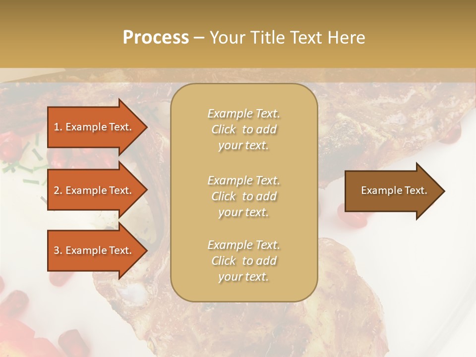Shine Fresh Plate PowerPoint Template
