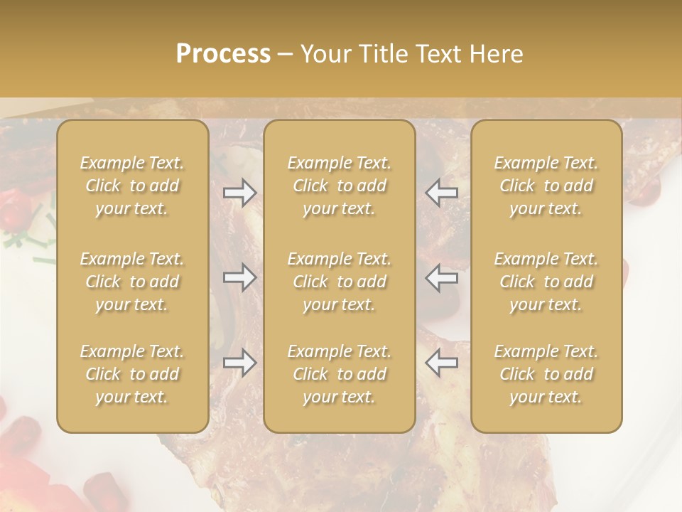 Shine Fresh Plate PowerPoint Template