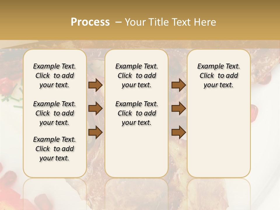 Shine Fresh Plate PowerPoint Template