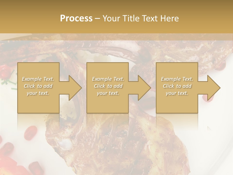 Shine Fresh Plate PowerPoint Template
