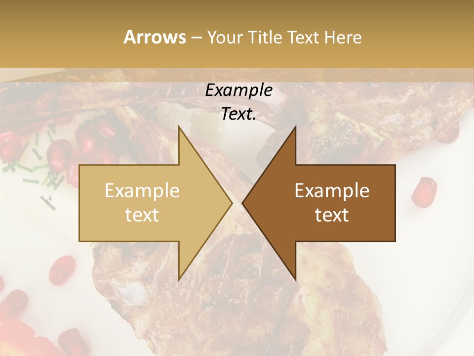 Shine Fresh Plate PowerPoint Template