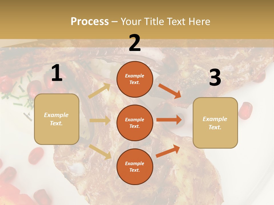 Shine Fresh Plate PowerPoint Template