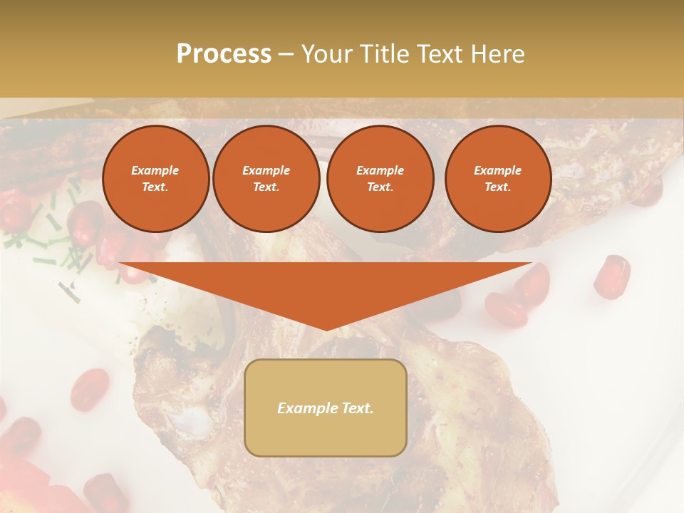 Shine Fresh Plate PowerPoint Template