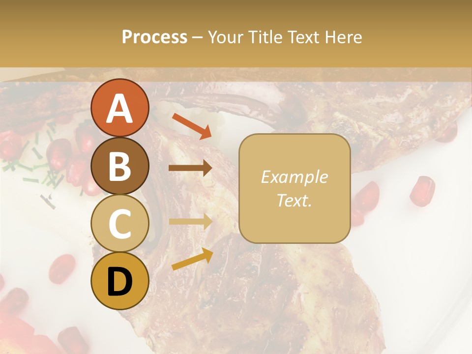 Shine Fresh Plate PowerPoint Template