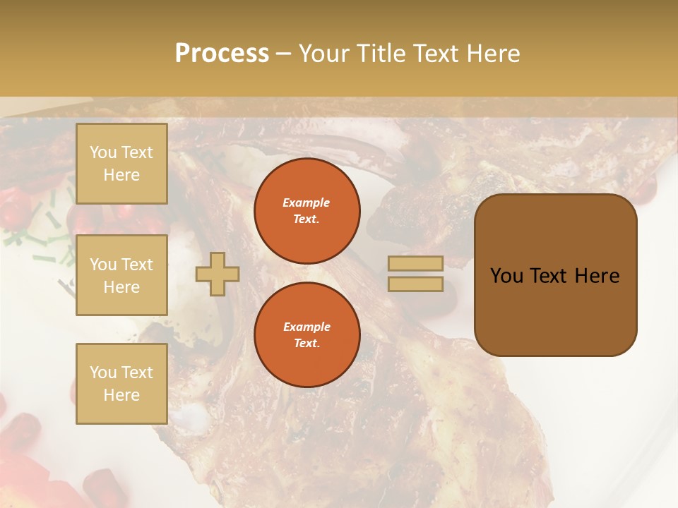 Shine Fresh Plate PowerPoint Template