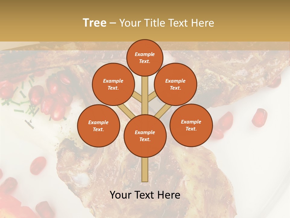 Shine Fresh Plate PowerPoint Template