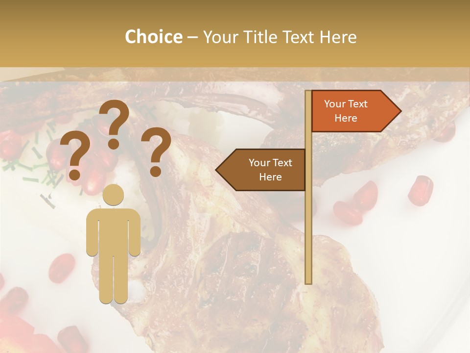 Shine Fresh Plate PowerPoint Template