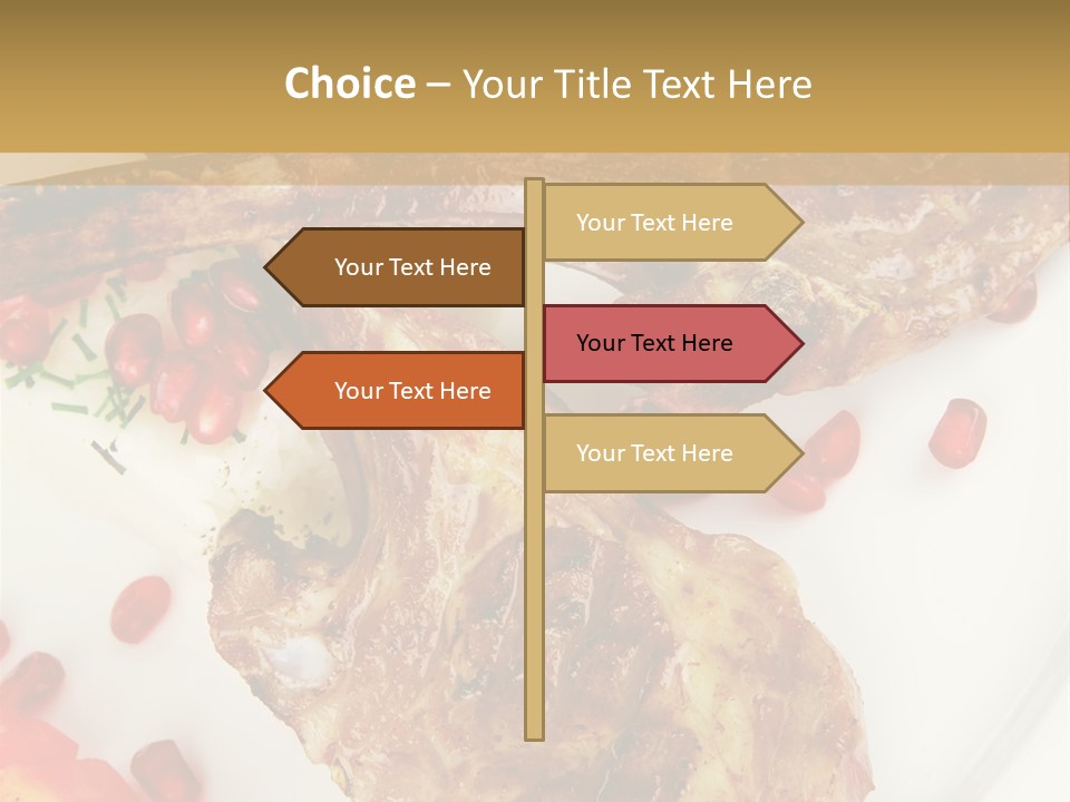Shine Fresh Plate PowerPoint Template