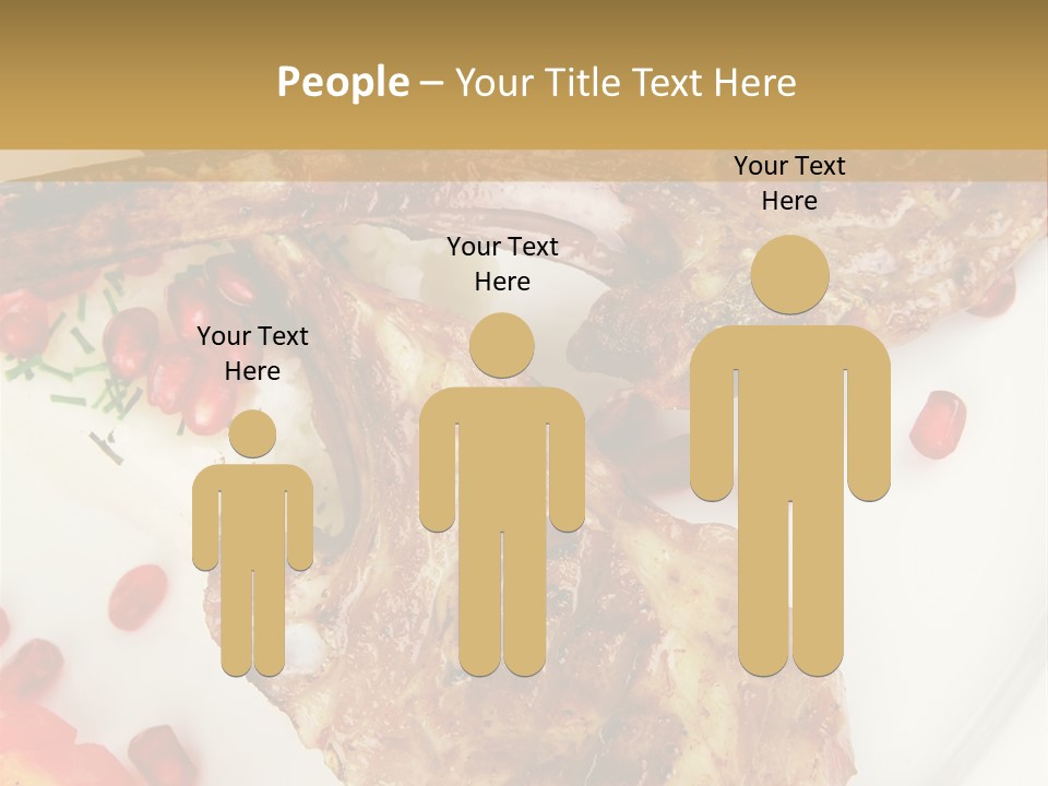 Shine Fresh Plate PowerPoint Template