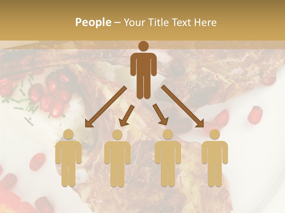 Shine Fresh Plate PowerPoint Template