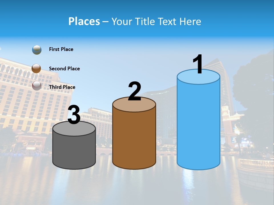 Las Bright Gamble PowerPoint Template