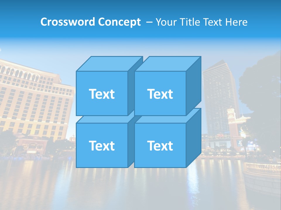Las Bright Gamble PowerPoint Template