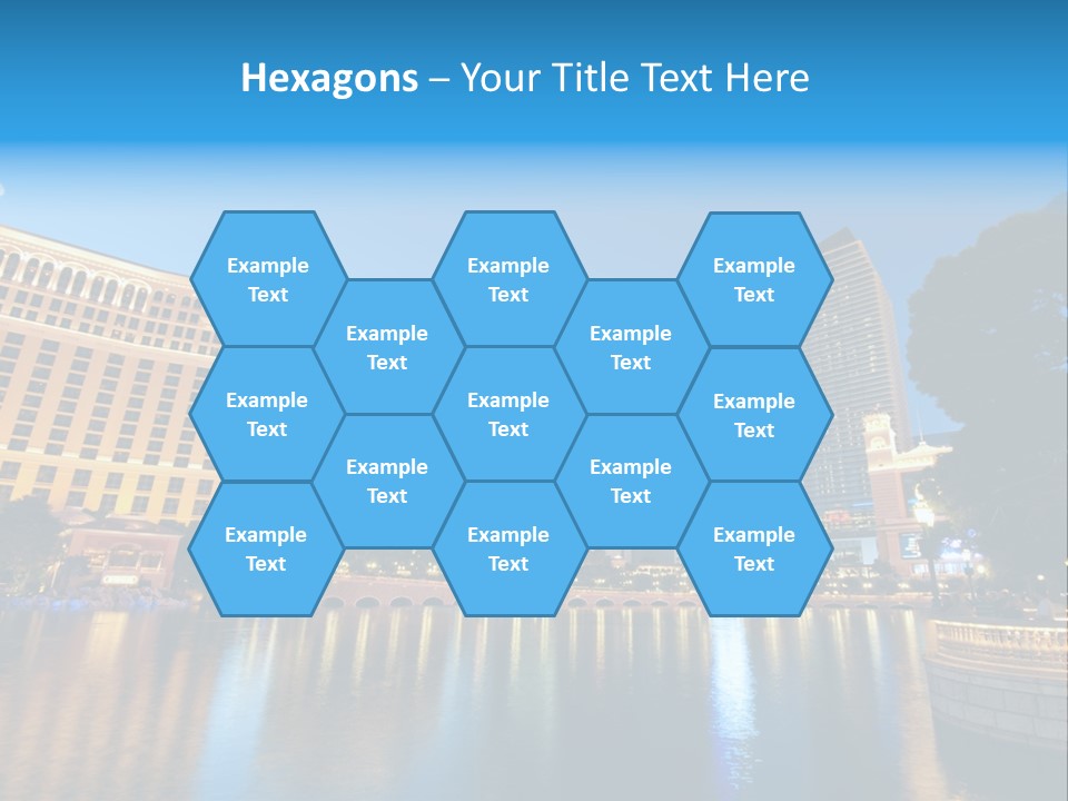 Las Bright Gamble PowerPoint Template