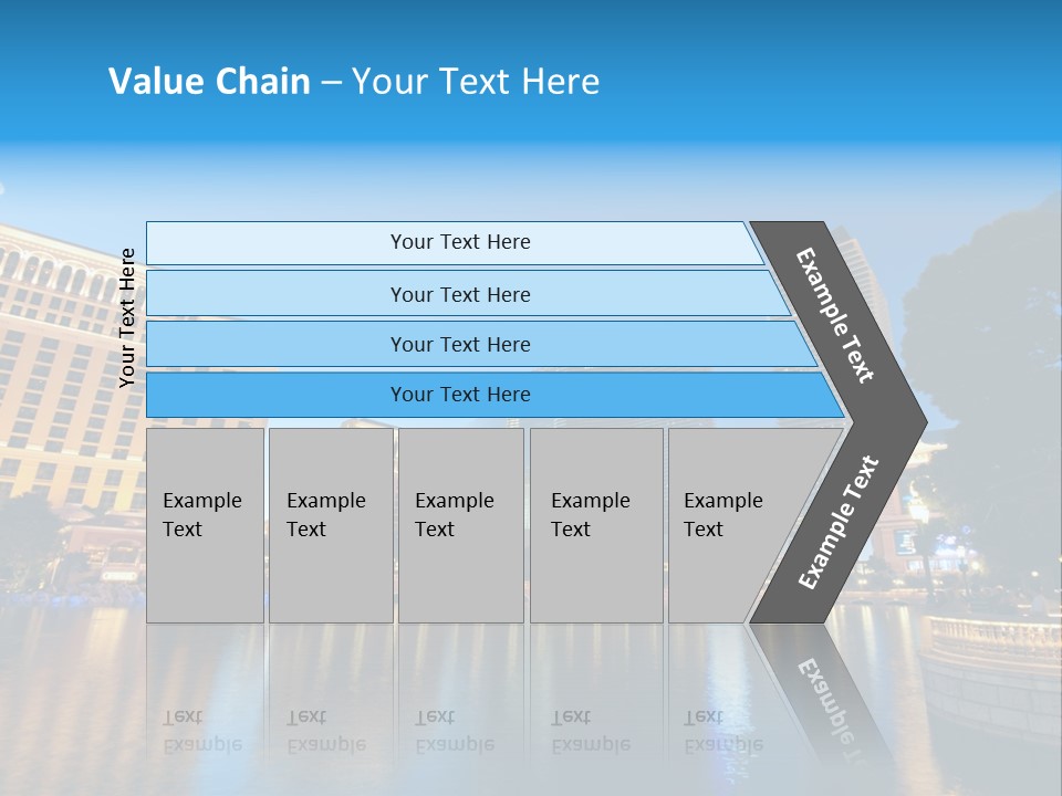 Las Bright Gamble PowerPoint Template