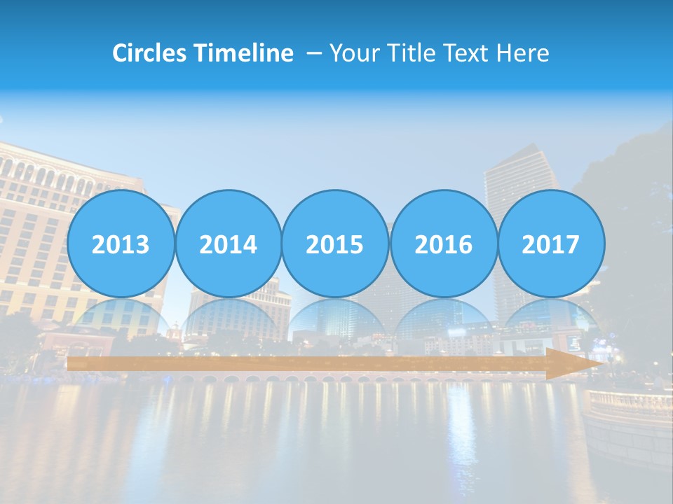 Las Bright Gamble PowerPoint Template