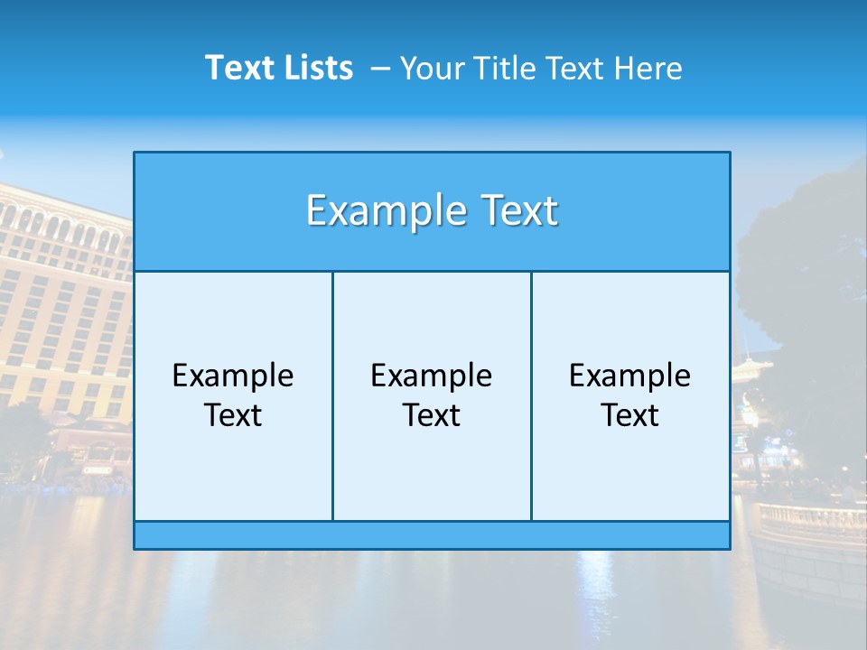 Las Bright Gamble PowerPoint Template