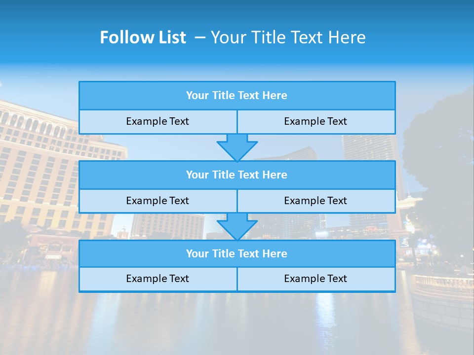 Las Bright Gamble PowerPoint Template