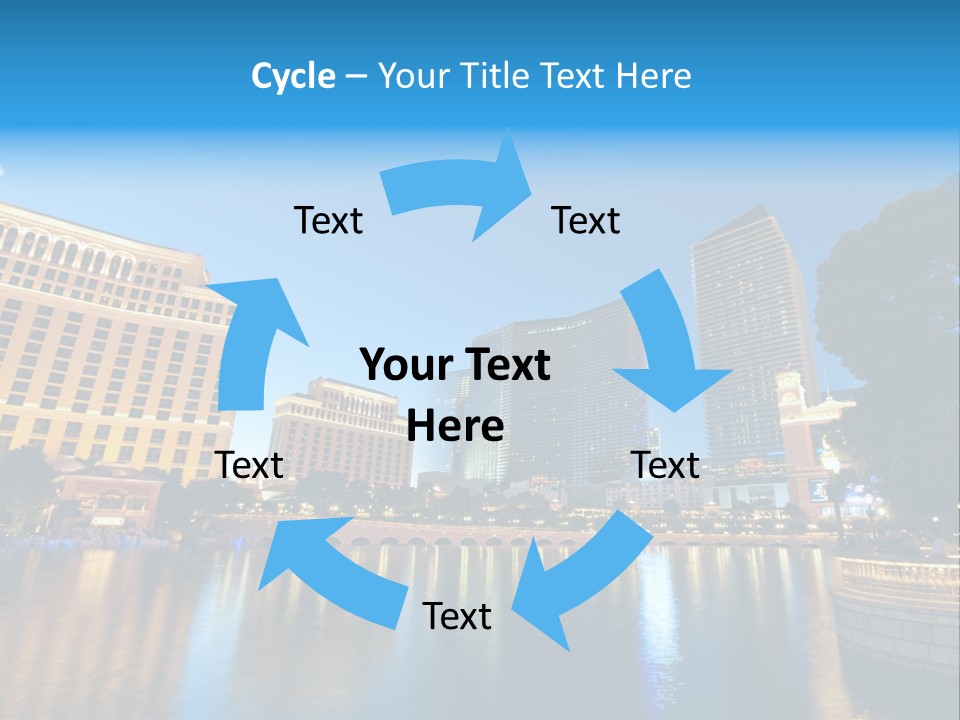 Las Bright Gamble PowerPoint Template