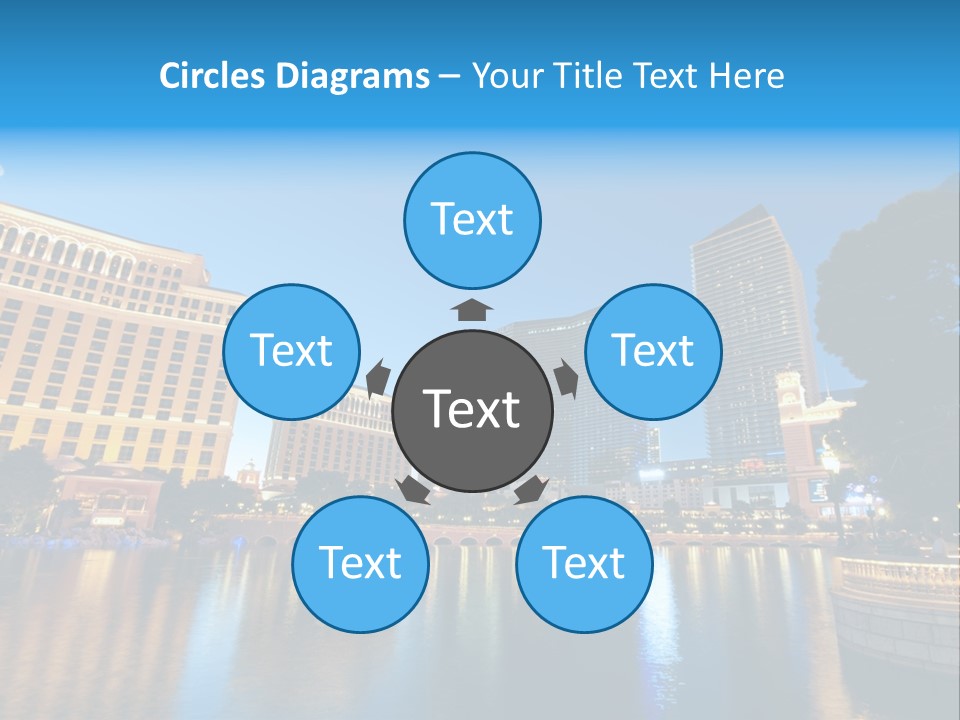 Las Bright Gamble PowerPoint Template