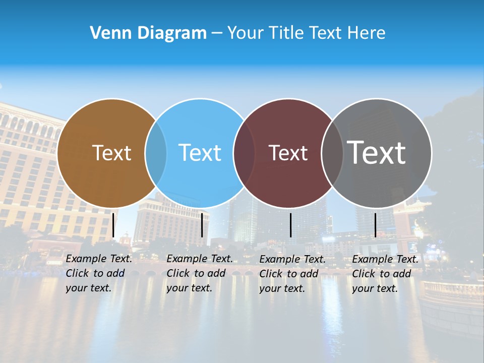 Las Bright Gamble PowerPoint Template