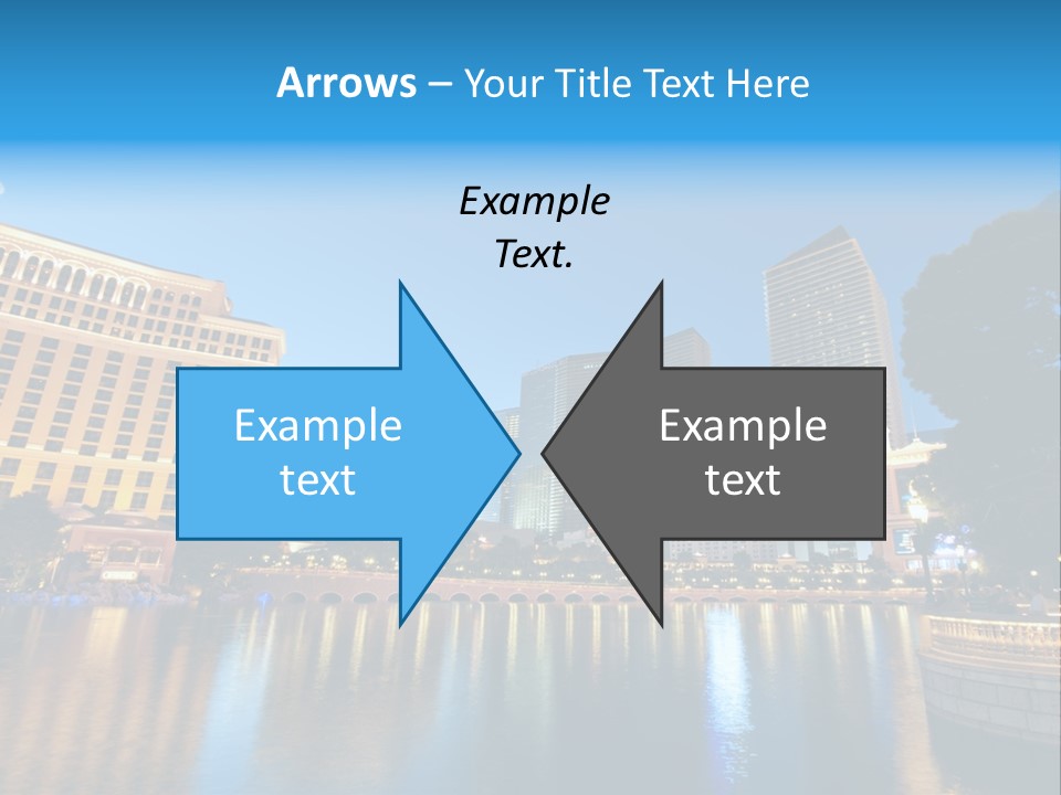 Las Bright Gamble PowerPoint Template