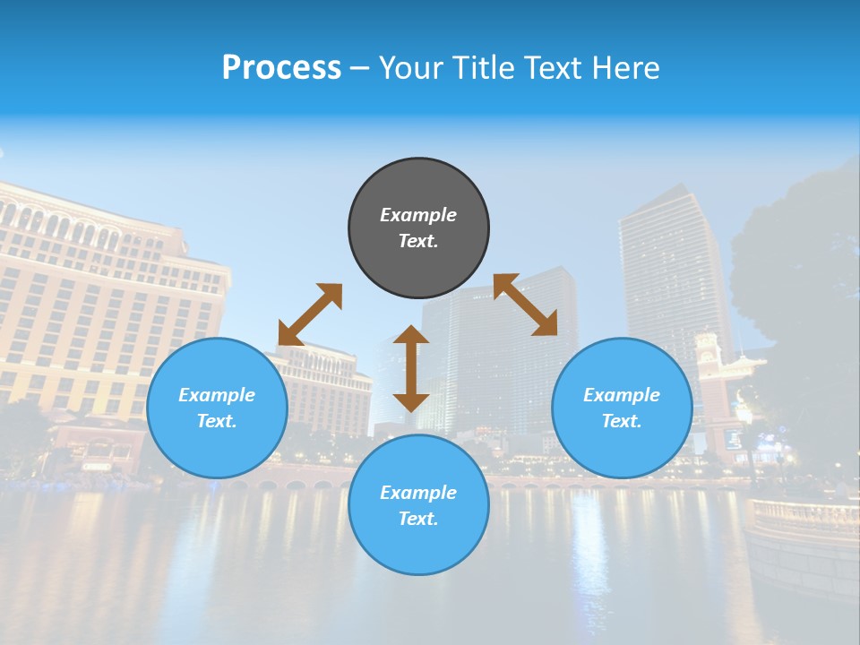 Las Bright Gamble PowerPoint Template