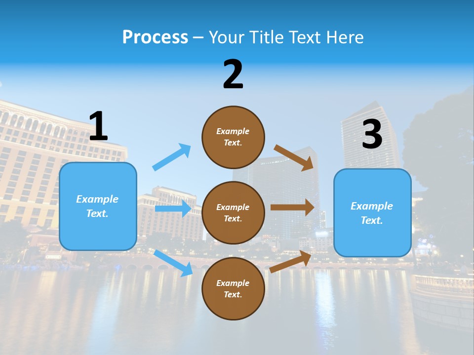 Las Bright Gamble PowerPoint Template