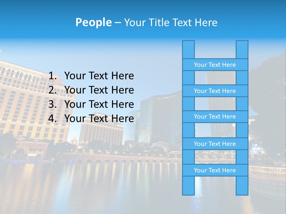 Las Bright Gamble PowerPoint Template