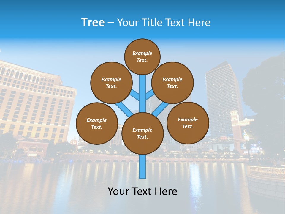 Las Bright Gamble PowerPoint Template