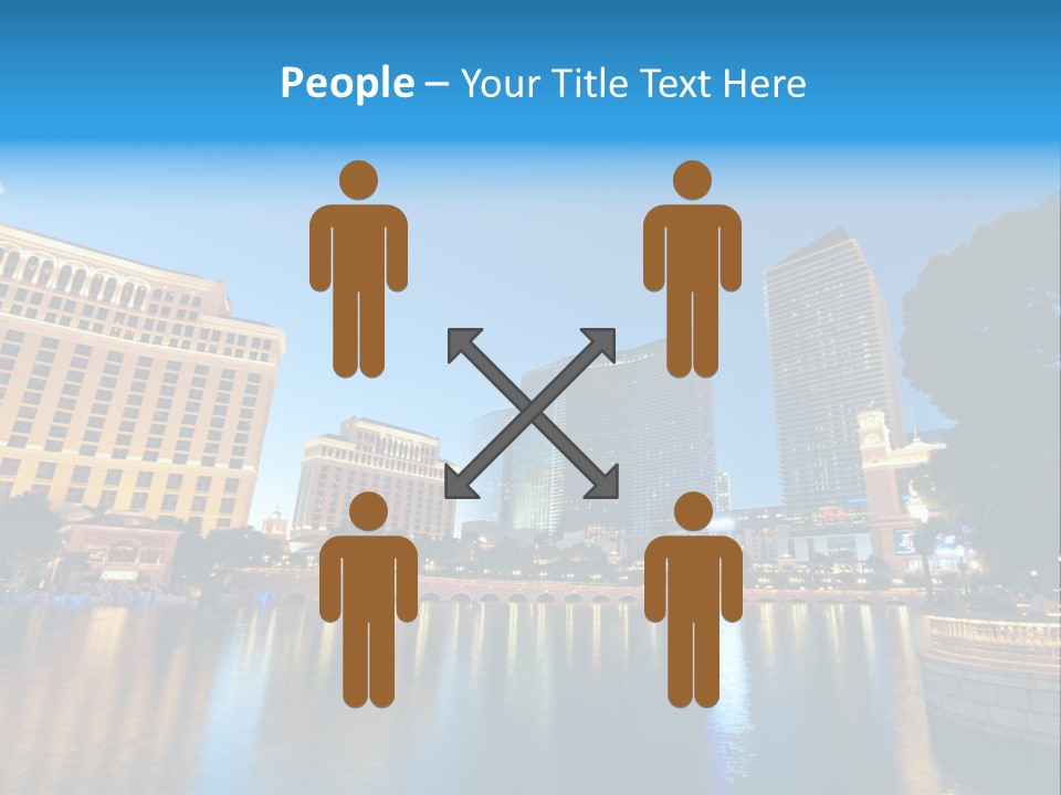 Las Bright Gamble PowerPoint Template