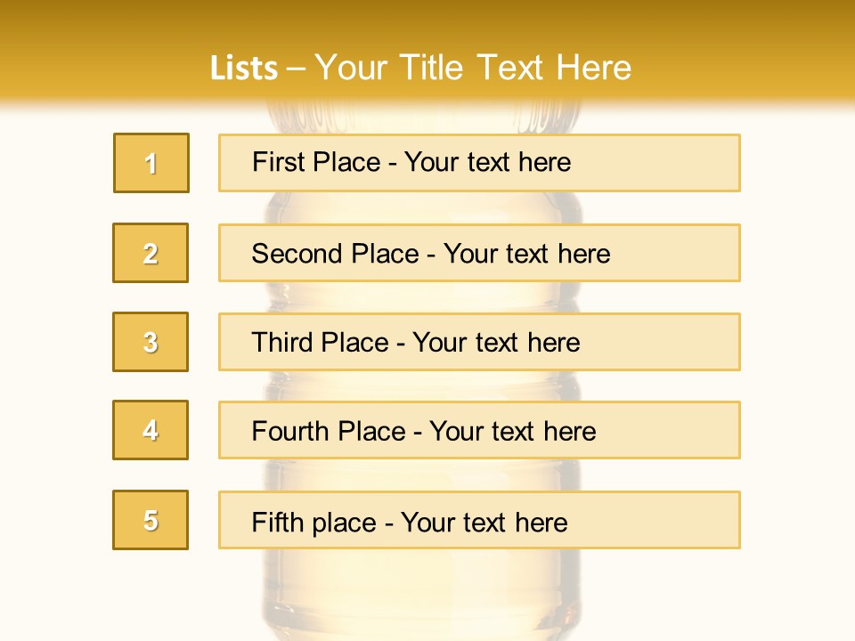 Fluid Plastic Diet PowerPoint Template