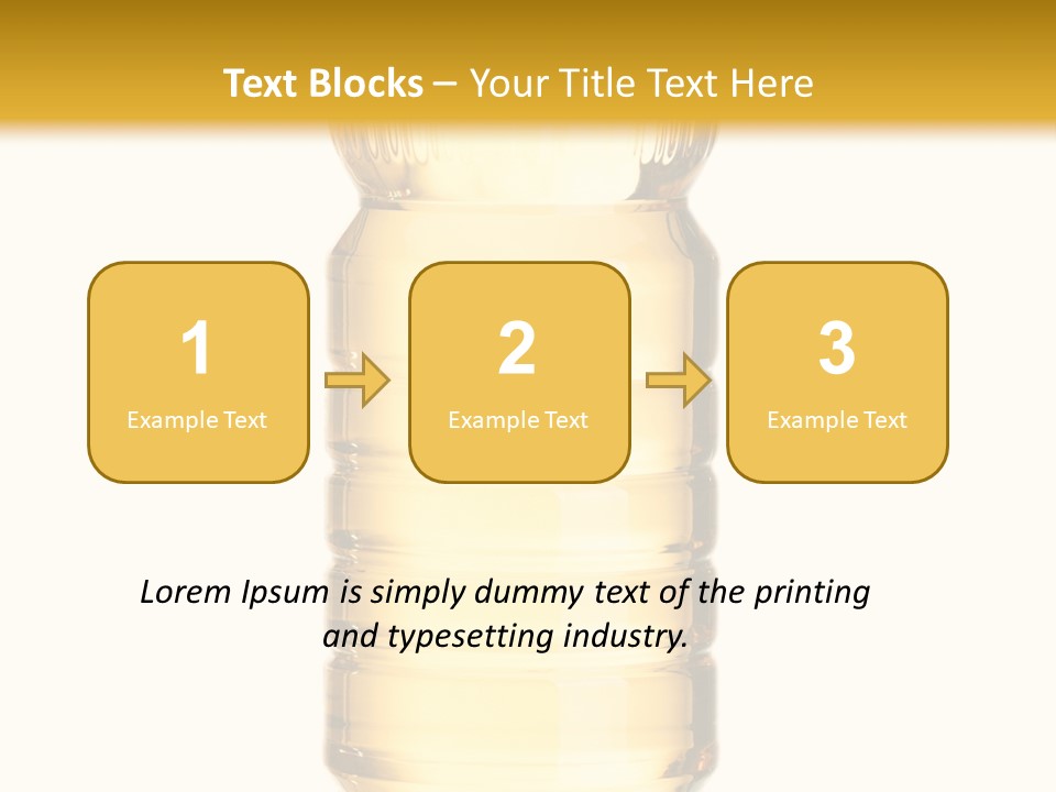 Fluid Plastic Diet PowerPoint Template