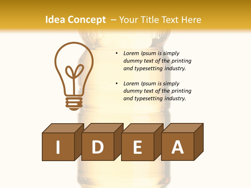 Fluid Plastic Diet PowerPoint Template