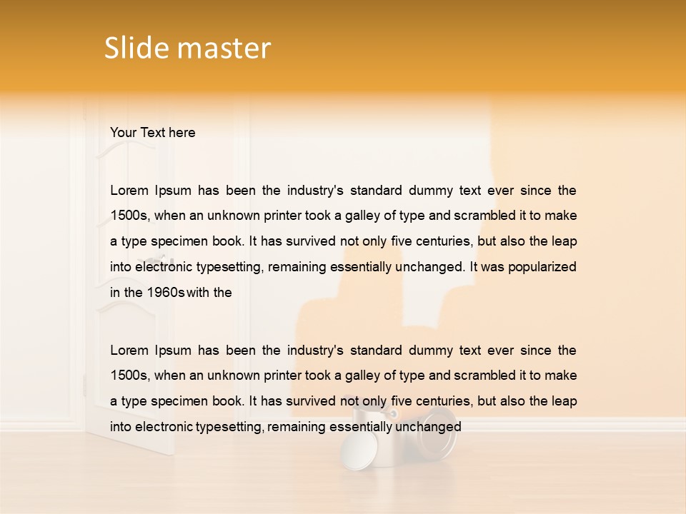 Image Nobody Construction PowerPoint Template