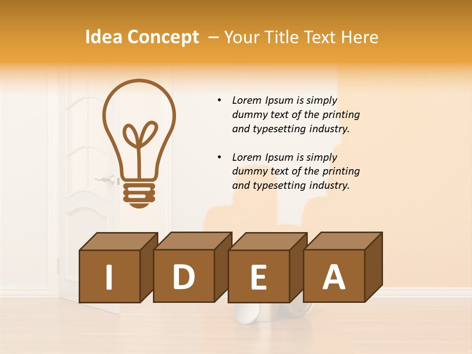 Image Nobody Construction PowerPoint Template