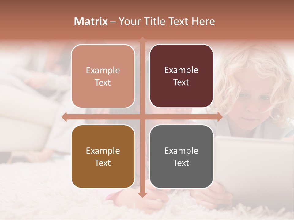 Computing Daughter Learning PowerPoint Template