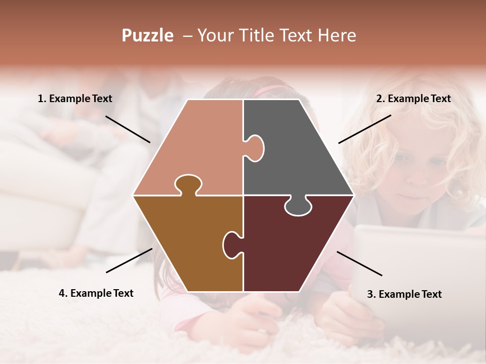 Computing Daughter Learning PowerPoint Template