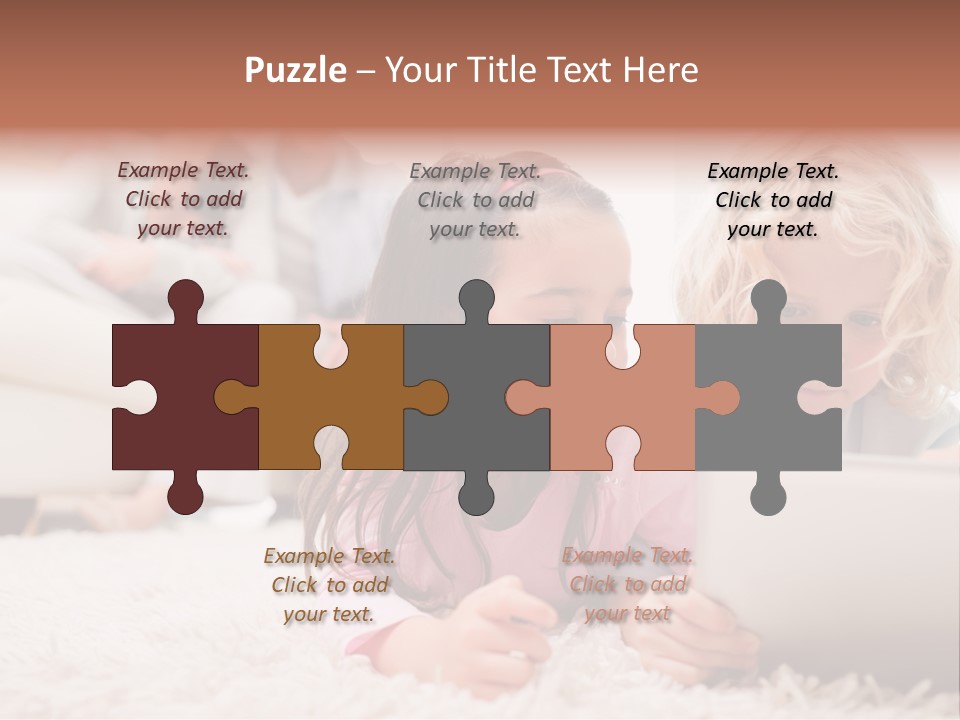 Computing Daughter Learning PowerPoint Template
