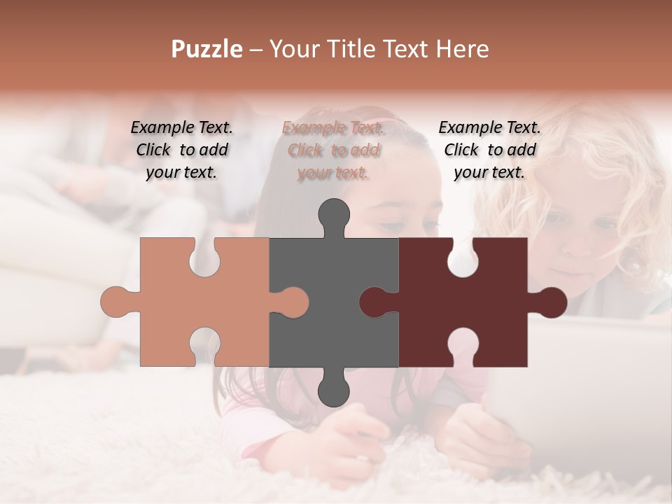 Computing Daughter Learning PowerPoint Template