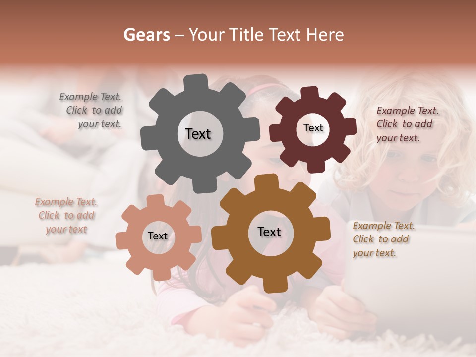 Computing Daughter Learning PowerPoint Template