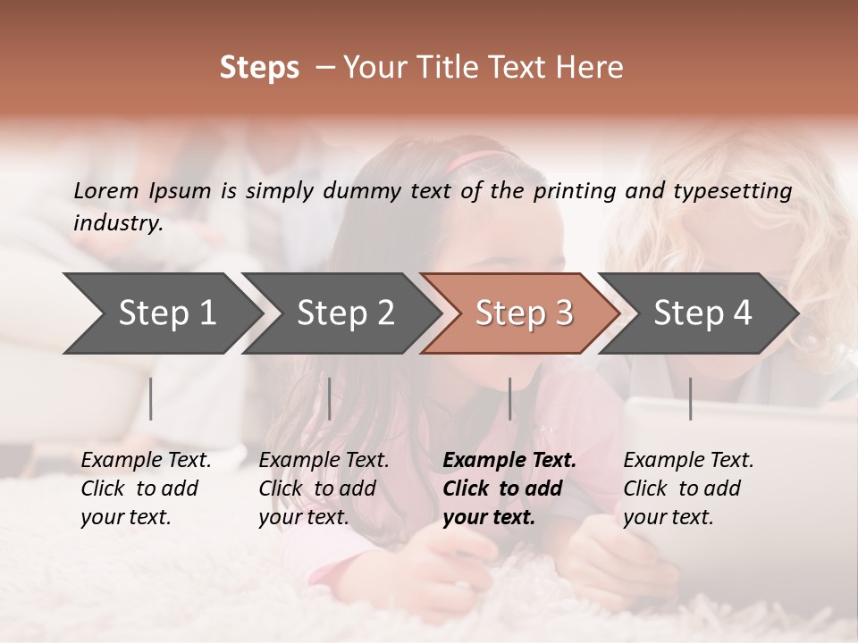 Computing Daughter Learning PowerPoint Template