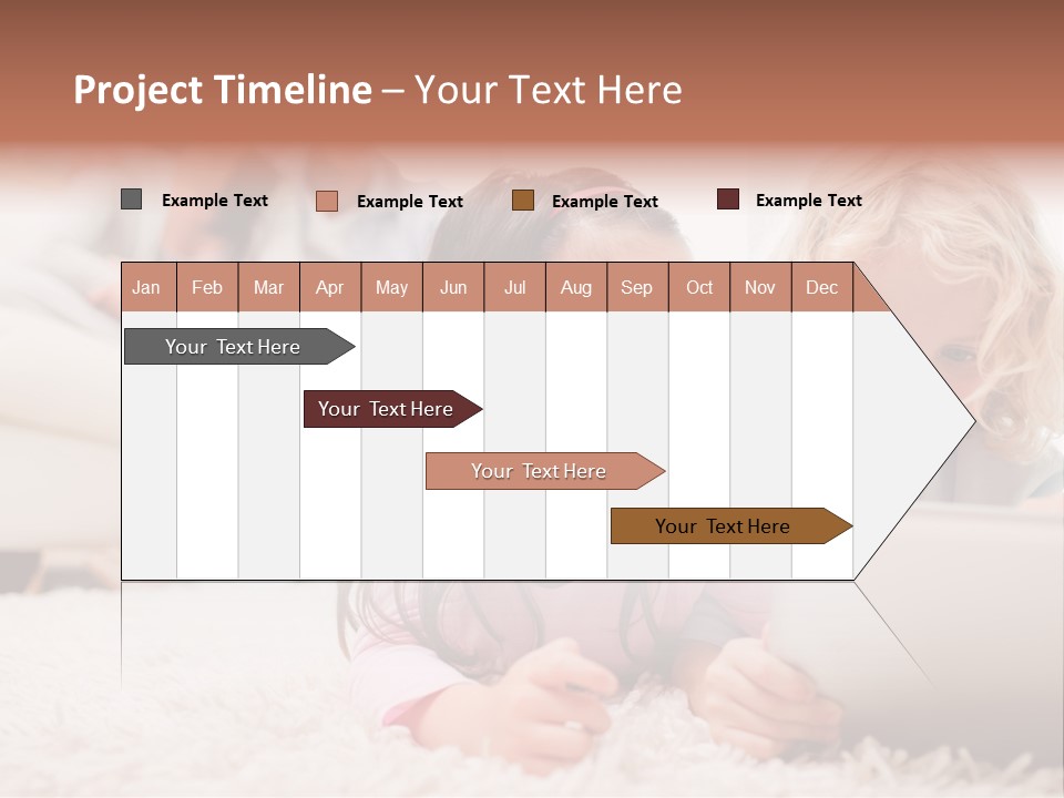 Computing Daughter Learning PowerPoint Template