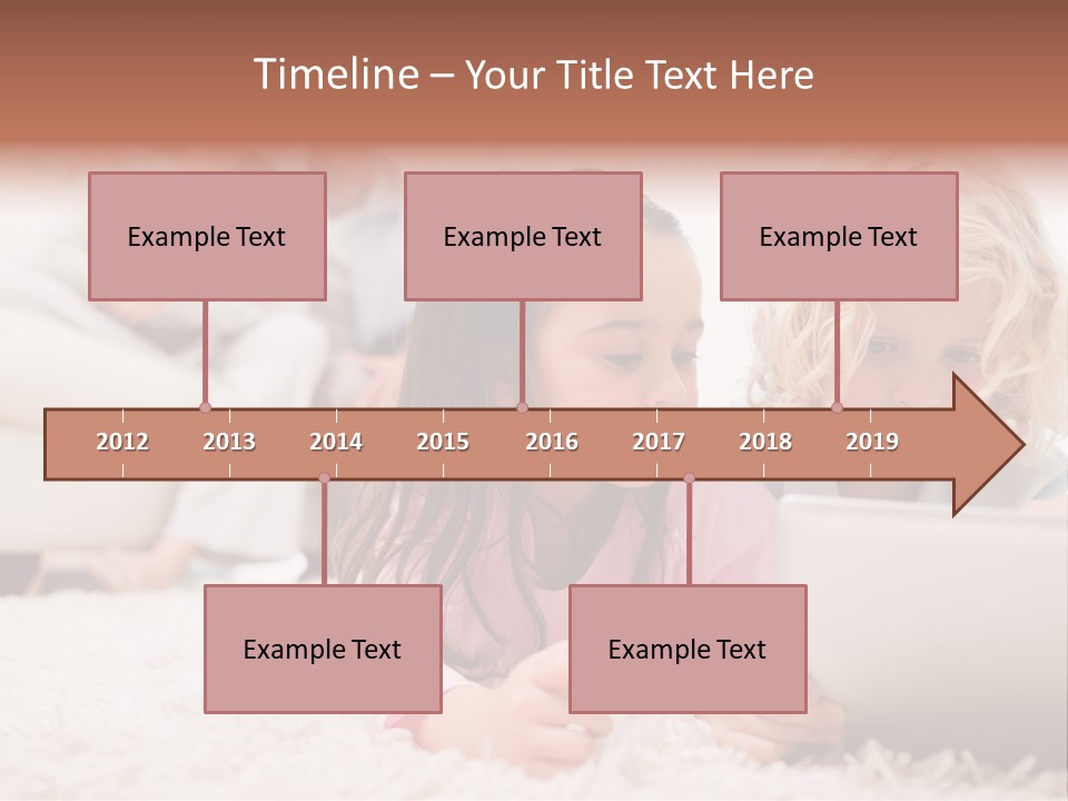 Computing Daughter Learning PowerPoint Template