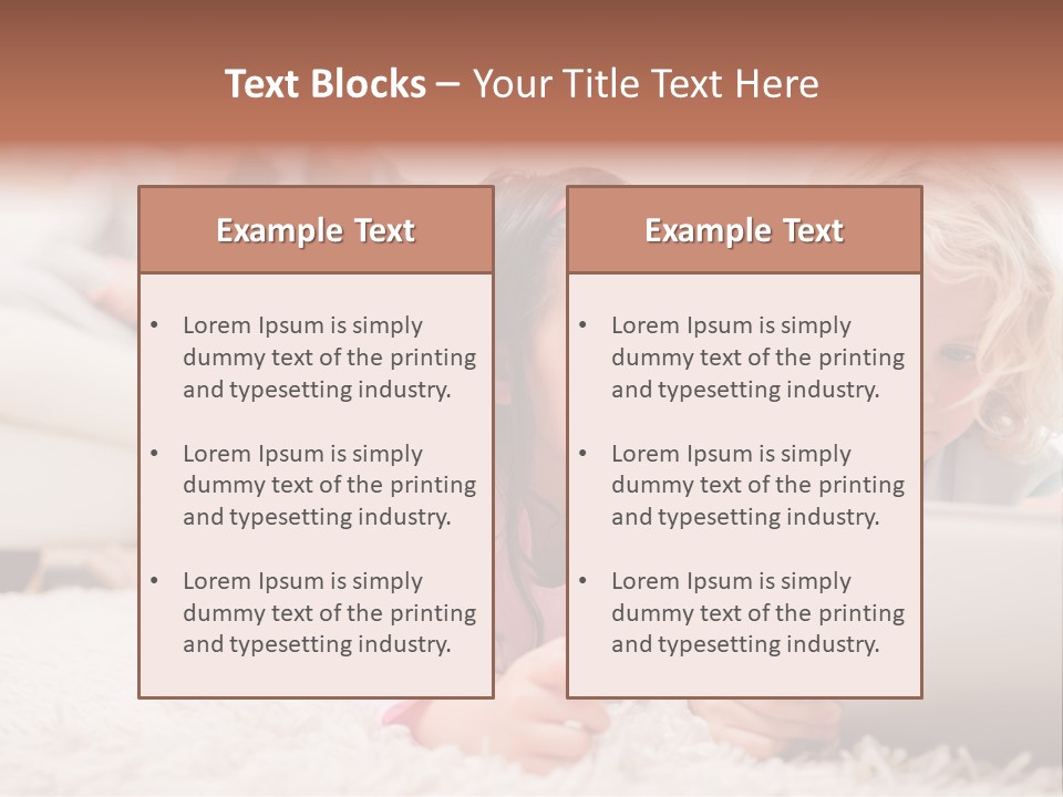 Computing Daughter Learning PowerPoint Template