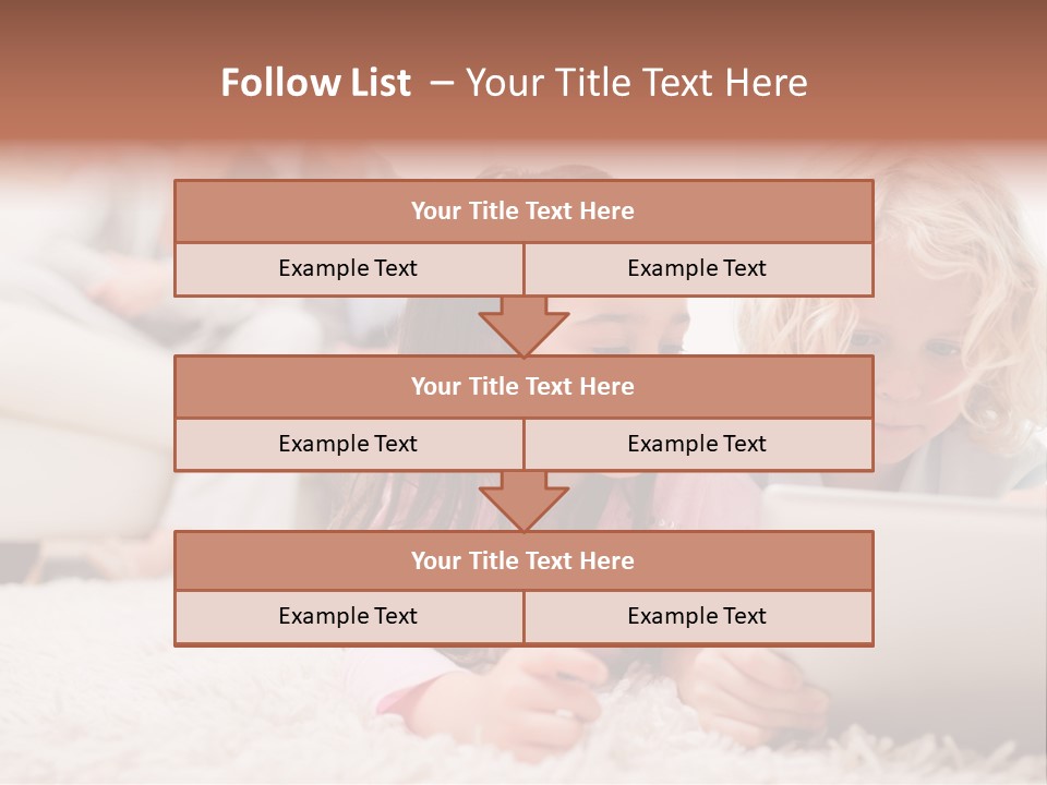 Computing Daughter Learning PowerPoint Template