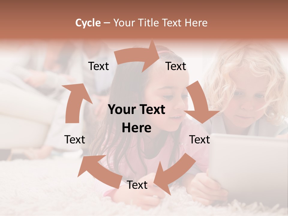 Computing Daughter Learning PowerPoint Template