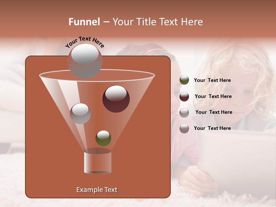 Computing Daughter Learning PowerPoint Template