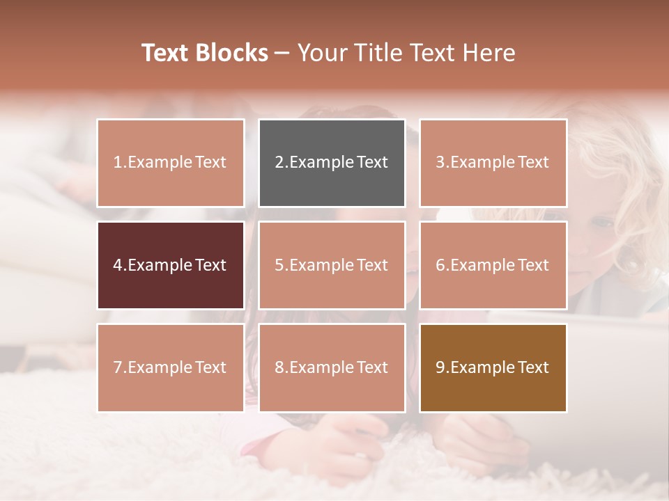 Computing Daughter Learning PowerPoint Template