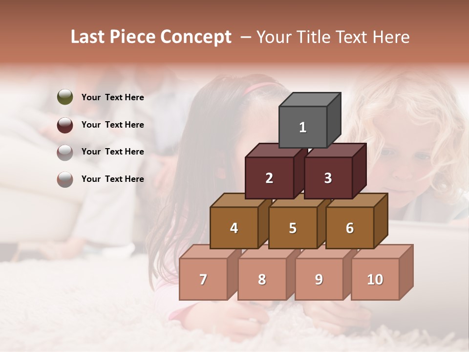Computing Daughter Learning PowerPoint Template